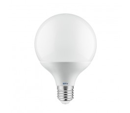 
                  GTV Żarówka LED G120 Glob SMD 2835 18W E27 4000K 220-240V 1600lm 360° LD-120G18W-40